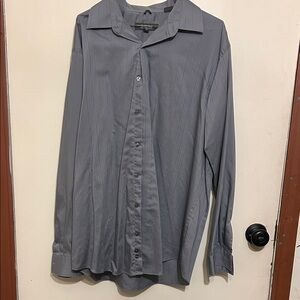 Kenneth Cole Reaction Charcoal Dress Shirt